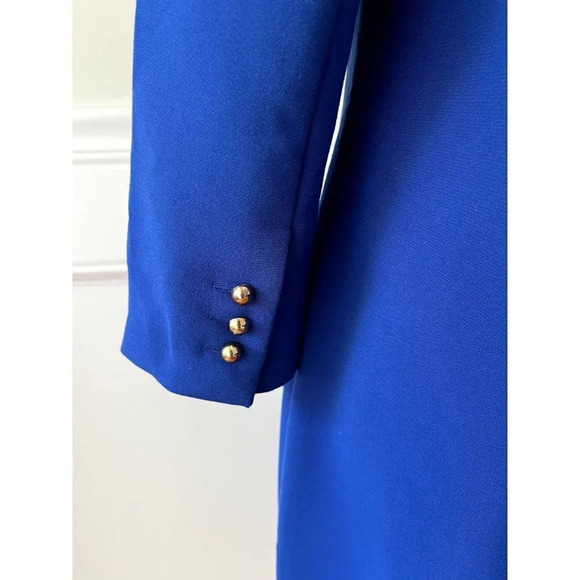 Hobbs London Cobalt Blue Shift Dress 6 - Picture 4 of 5